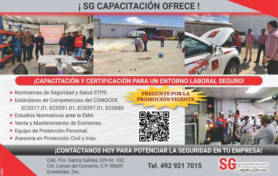 Normativas de seguridad y salud, estandares de competencias del CONOCER, estudios normativos, venta y mantenimiento de extintores, equipos de proteccion personal, asesoria en proteccion civil