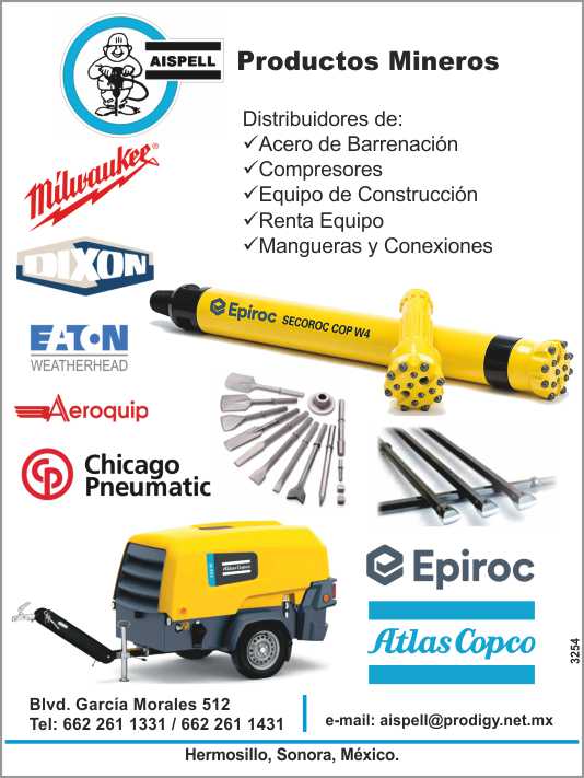 Distributors of: * Drilling Steel * Compressors * Construction Equipment * Equipment Rental * Hoses and Connections