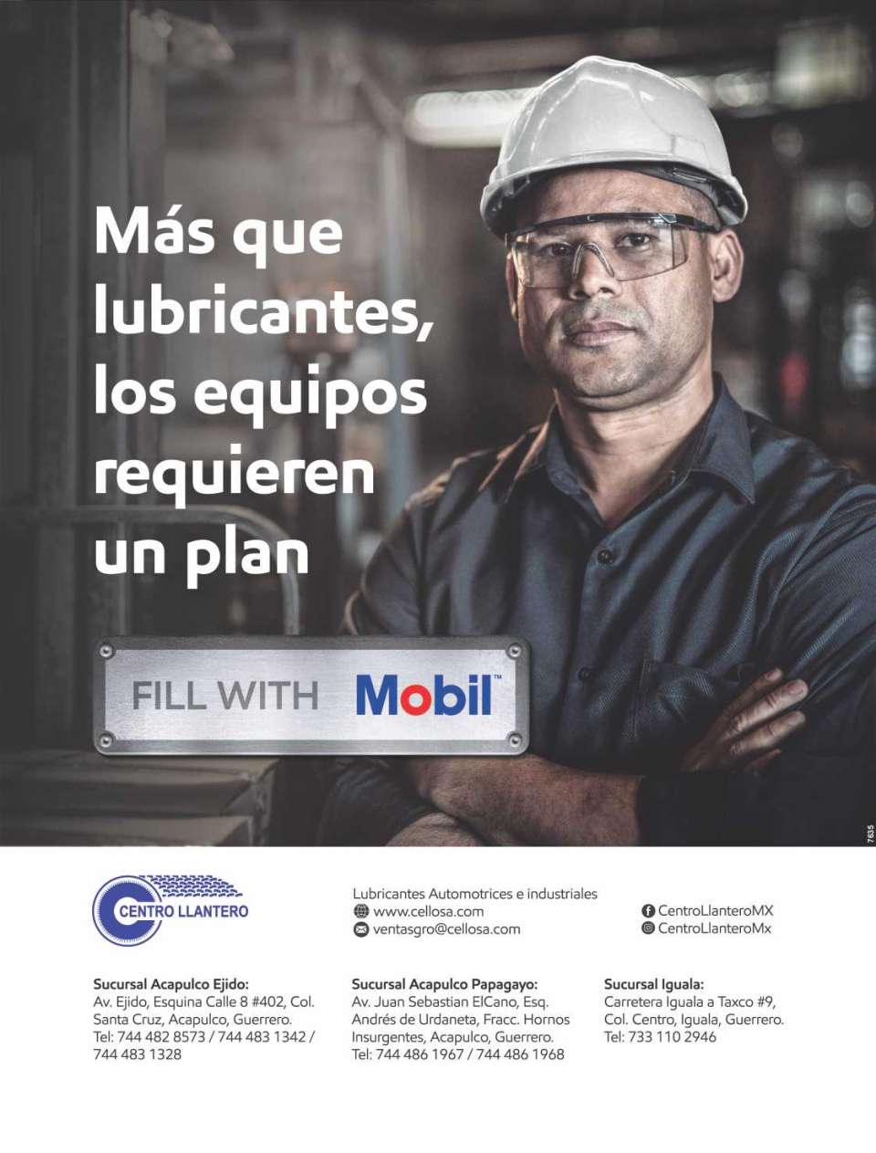 Automotive and Industrial LUBRICANTS Mobil. More than lubricants, equipment requires a plan. FILL WITH Mobil.