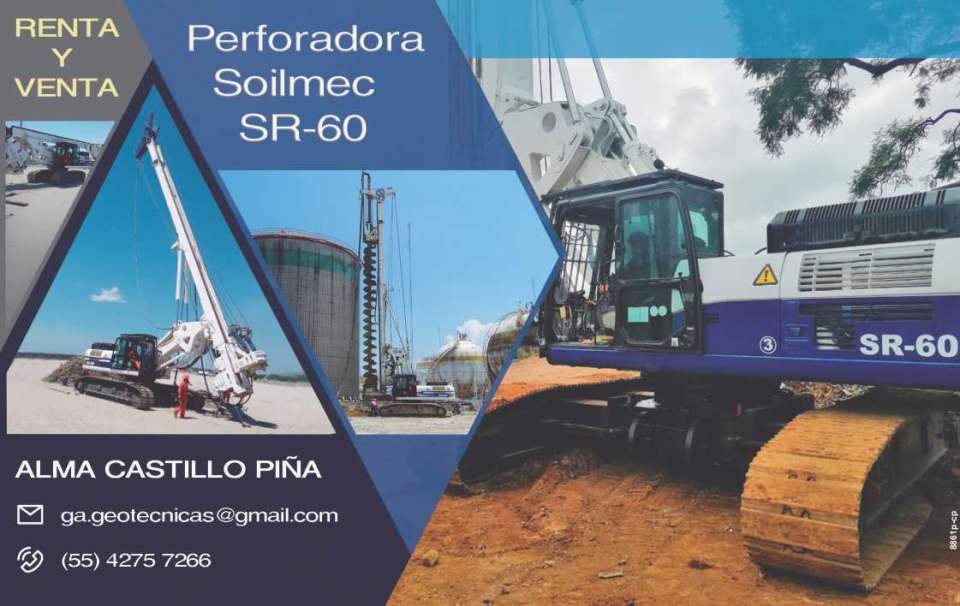 SOILMEC SR-60 Drilling Rig SALE AND RENT. Drilling Equipment.