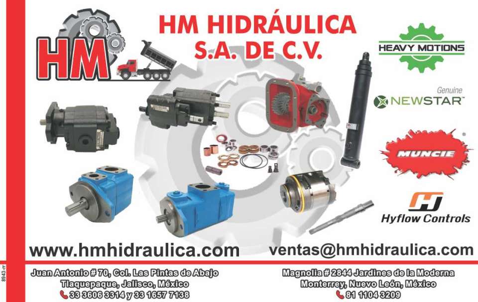 Providers of comprehensive solutions for your hydraulic equipment. Leaders in sales of hydraulic equipment. Power take-offs, lifting pumps and mobile equipment, custom pump assembly